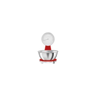 SMEG Balance de cuisine 5 kg Rouge Brillant - Années 50 - KSF01RDWW