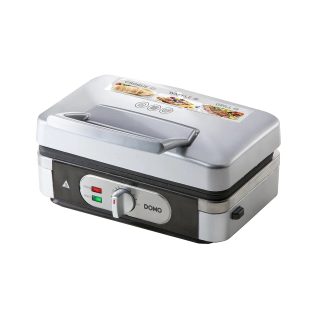 DOMO Croque Gaufre 3en1 Gaufre/Grill/Croq - 1000W/2 DO9136C