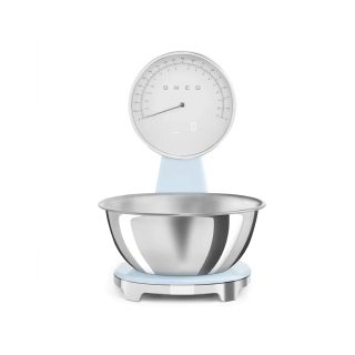SMEG Balance de cuisine 5 kg Bleu Azur Brillant - Années 50 - KSF01PBWW