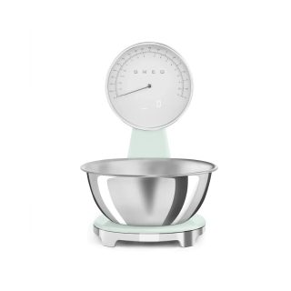 SMEG Balance de cuisine 5 kg Vert d'Eau Brillant - Années 50 - KSF01PGWW