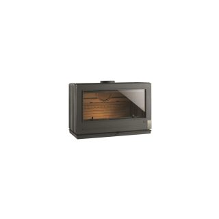 INVICTA Poêle à bois panoramique 12 kw - P912804