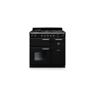 FALCON Piano de cuisson mixte 90 cm Classic Ngc noir/chrome
