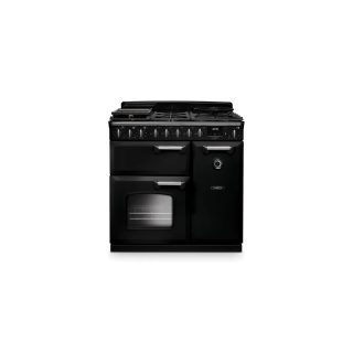 FALCON Piano de cuisson Classic deluxe 90 NGC table gaz 900 cm Noir/chrome