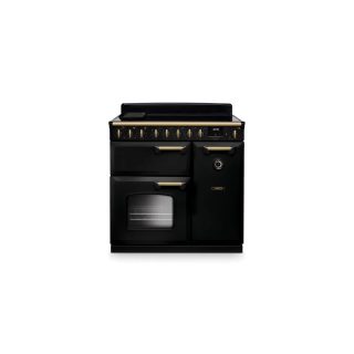 FALCON piano de cuisson classic deluxe 90 cm NGC table induction noir laiton antique