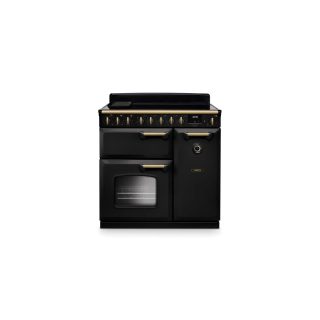 FALCON piano de cuisson classic deluxe 90 cm NGC table induction charbon laiton antique
