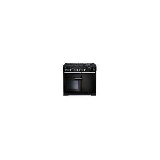 Cuisinière FALCON Professional + 100 Deluxe Mixte Noire/Chrome - PDL100DFGB/C
