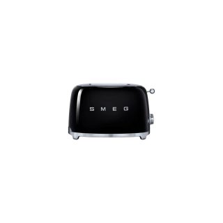 SMEG Toaster 2 tranches Noir - Années 50 - TSF01BLEU