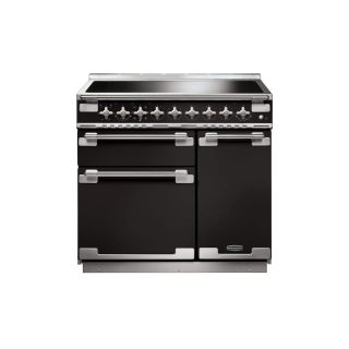 Cuisinière FALCON ELISE 90 Induction - Noir Brillant/ Nickel brossé - ELS90EIGB