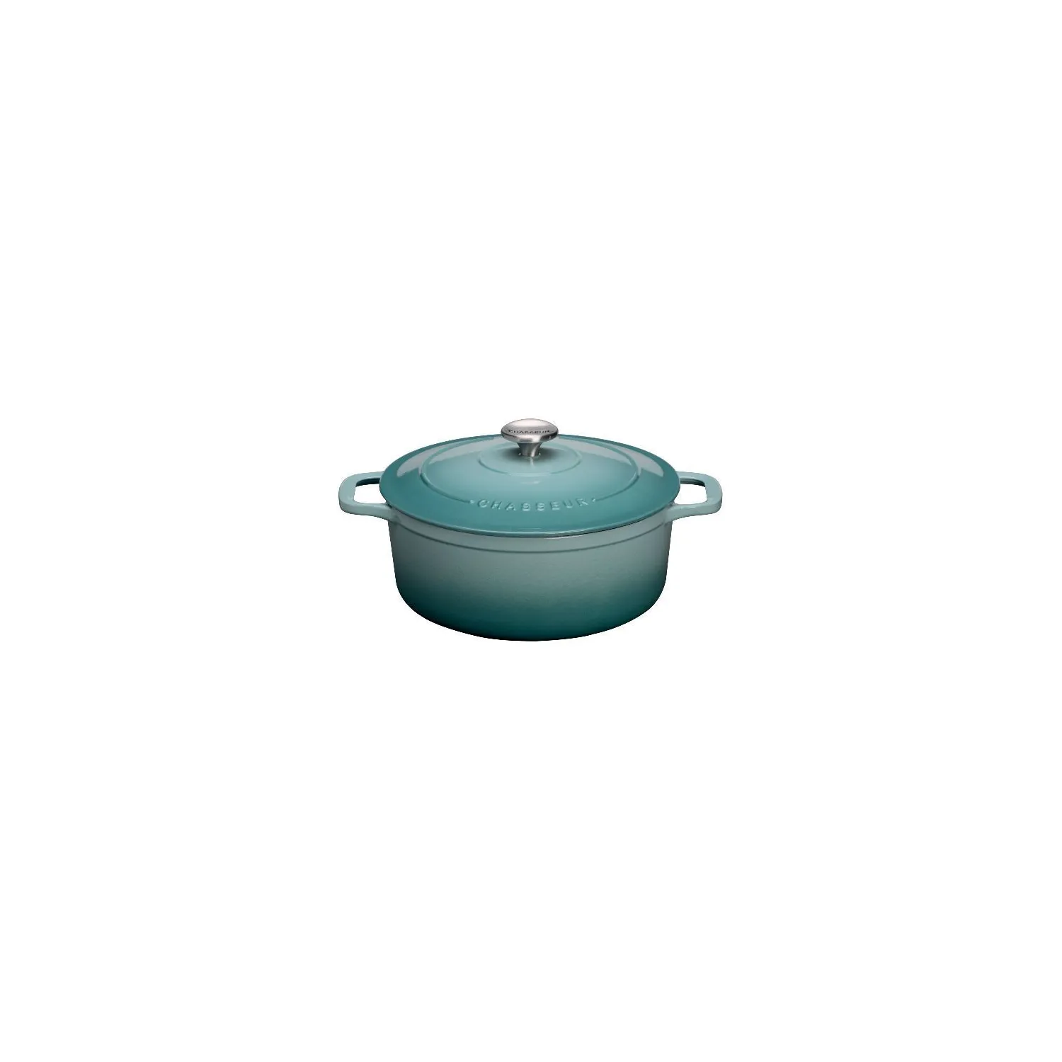 CHASSEUR Cocotte en fonte ronde 28 cm Quartz - Sublime