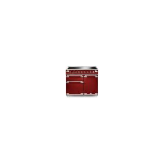Cuisinière FALCON ELISE 100 Induction Rouge cerise/Nickel brossé ELS100EIRD/-EU