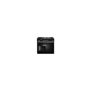 Cuisinière FALCON Professional+ 100 Mixte Noire/Chrome - PROP100DFGB/C