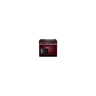 Cuisinière FALCON Professional+ 100 Mixte Rouge airelle/Chrome - PROP100DFCYC-EU