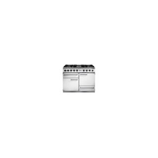Cuisinière FALCON Semi Pro DELUXE 1092 Mixte 110 Blanc/Nickel Brossé - F1092DXDFWH/NM-EU
