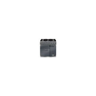 Cuisinière FALCON Semi Pro DELUXE 900 Mixte Ardoise/Nickel Brossé - F900DXDFSL/NM-EU