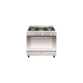 GLEM piano de cuisson mixte 90 cm inox GE960CVIX2