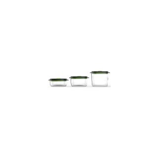 FOODSAVER Lot de 3 boîtes 0.7 L + 1.2 L + 1.8 L - Fraîcheur & Marinade
