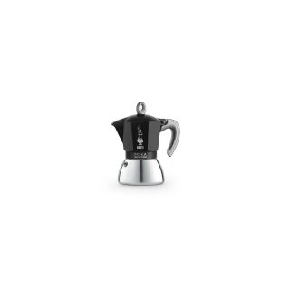 BIALETTI Cafetière italienne 6 tasses - Moka Induction Noire