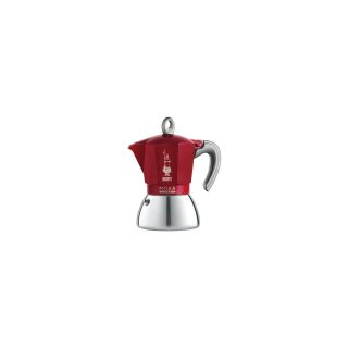 BIALETTI Cafetiere italienne - Moka induction Rouge 6 tasses