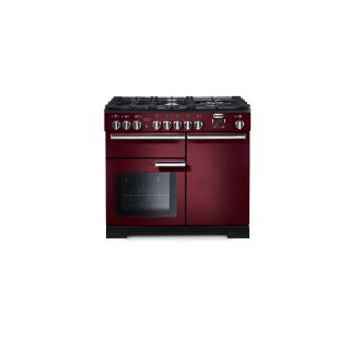 Cuisinière FALCON Professional + 100 Deluxe Rouge Airelle/Chrome - PDL100DFCY/C