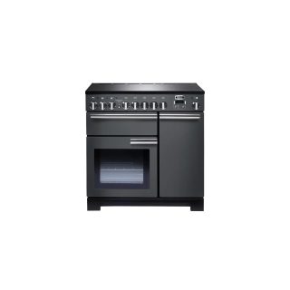 Cuisinière FALCON Professional Deluxe 90 induction Ardoise/Chrome - PDL90EISL/C