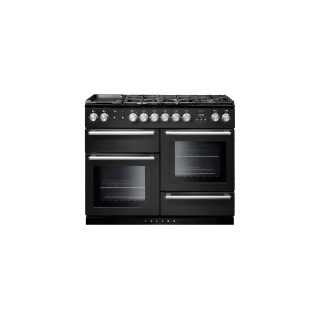 Cuisinière FALCON NEXUS 110 Mixte Charbon Mat Satiné/Chrome - NEX110DFCB/C