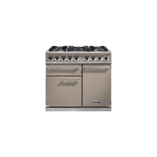 Cuisinière FALCON Semi Pro DELUXE 1000 Mixte Fauve/Nickel Brossé- F1000DXFFN/NM-EU