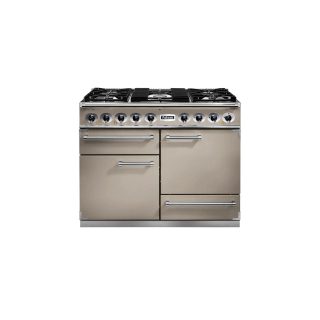 Cuisinière FALCON Semi Pro DELUXE 1092 Mixte 110 Fauve/Nickel brossé - F1092DXDFFN/NM-EU