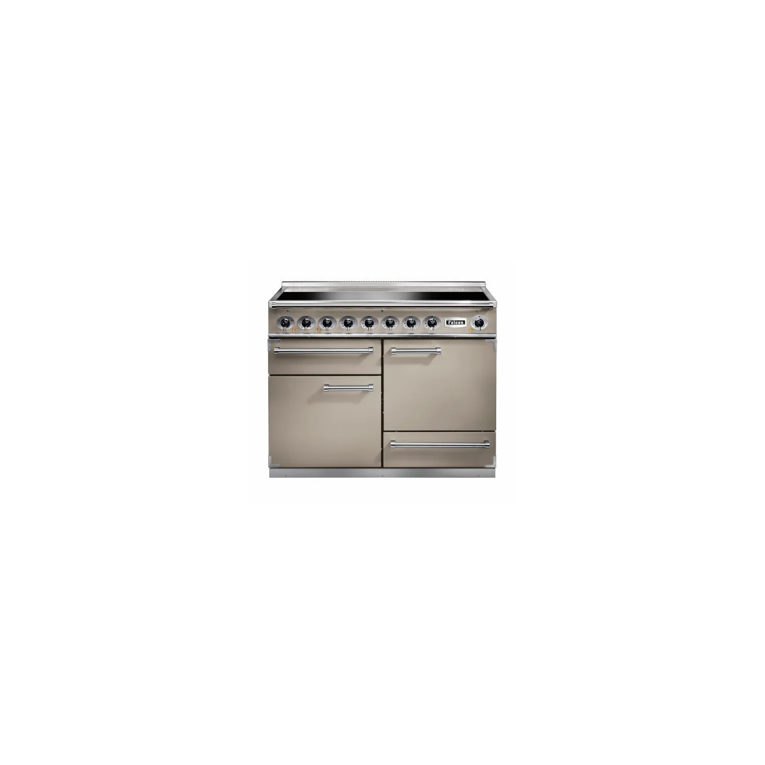 Cuisinière FALCON Semi Pro DELUXE 1092 Induction Fauve/Nickel Brossé -F1092DXEIFN/N-EU