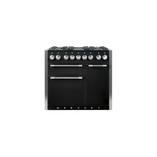 Cuisinière FALCON MERCURY 1000 Mixte Noir Mat /Inox poli- MCY1000DFMB/-EU