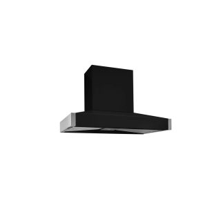 Hotte FALCON MERCURY PC VISERE TRAPEZE 110 cm NOIR MAT - MHDPC1082MB/-EU