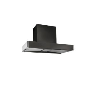 Hotte FALCON MERCURY SC VISERE PLATE 120 cm NOIR BRILLANT- MHDSC1200GB/-EU