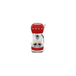 SMEG Machine Expresso Rouge Années 50 - ECF02RDEU