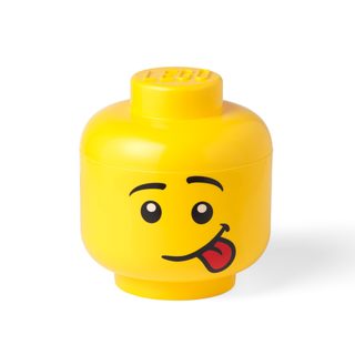 LEGO Silly Face Head Storage Box