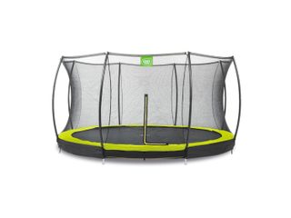 EXIT TOYS Trampoline au sol Silhouette avec filet de sécurité (ø 427 cm)