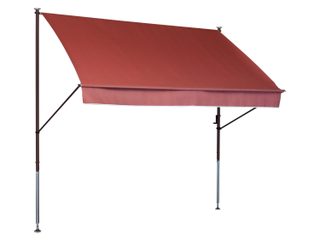 ANGERER Store banne à fixer, réglable 225-275 cm (terre cuite, 150 cm breit)