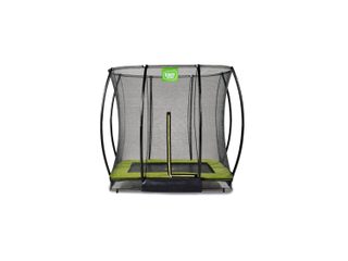 EXIT TOYS Trampoline au sol Silhouette avec filet de sécurité (153 x 214 cm)