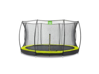 EXIT TOYS Trampoline au sol Silhouette avec filet de sécurité (ø 366 cm)