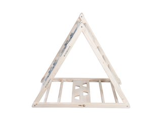 ROBA Triangle d'escalade en bois naturel