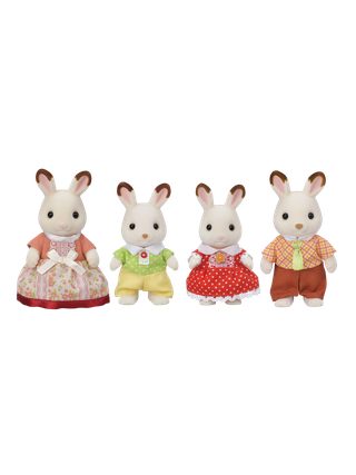 Sylvanian Families La famille lapin chocolat