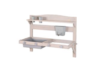 ROBA Cuisine d'extérieur et de boue pour enfants, à suspendre. (85x35x65, gris)