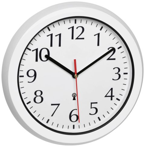 TFA Dostmann Horloge murale radiopilotée 30 cm blanc - modèle 60.3542.02