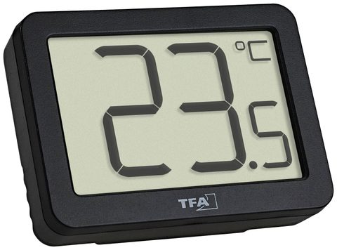 TFA Dostmann Digitales Thermometer Thermomètre noir 30.1065.01