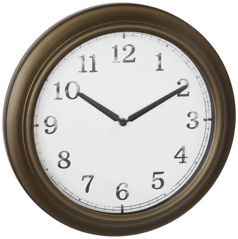 TFA Dostmann Montre Outdoor 60.3066.53 à quartz 38.7 cm x 52 mm laiton protégé contre les projections deau, grand écran