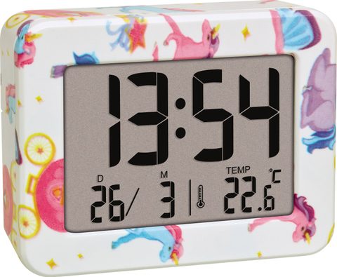 TFA Dostmann 60.2044.41 à quartz Réveil multicolore Heures de réveil 1