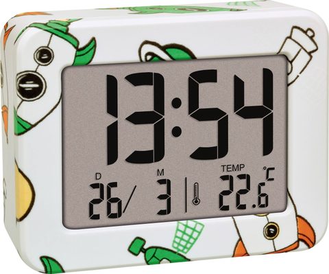 TFA Dostmann 60.2044.42 à quartz Réveil multicolore Heures de réveil 1