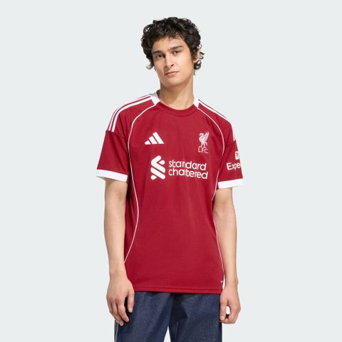 adidas Maillot Domicile Liverpool Fc 25/26 Strawberry Red