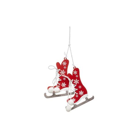 Feeric Light & Christmas Sujet de Noël 2 Patins Étoile 10cm