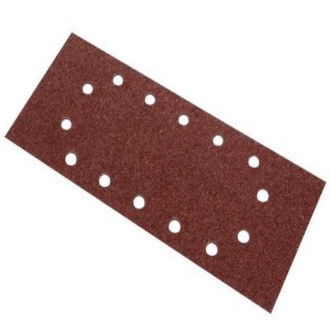 Kreator Lot de 5 patins perforés (oval) - grain 180 - 115 x 280 mm
