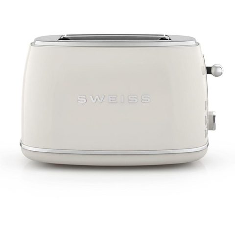 Sweiss Grille pain vintage 2 fentes - GRS8 - 850 W - Thermostat réglable
