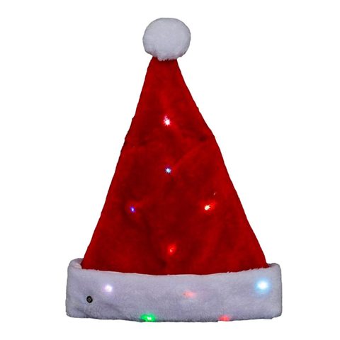 Feeric Light & Christmas Chapeau de Noël Adulte Led 41cm